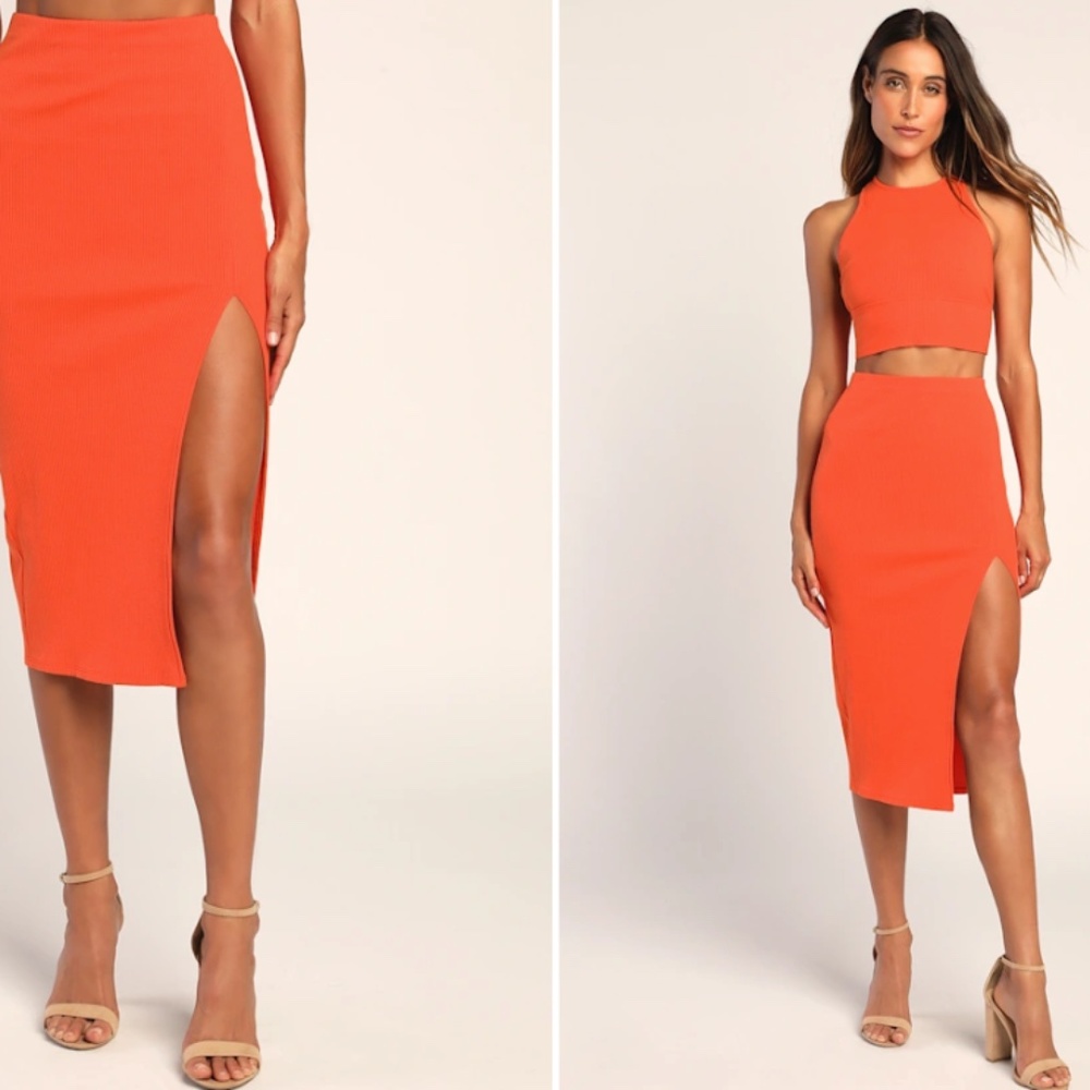 LULU's Midi Skirt Set